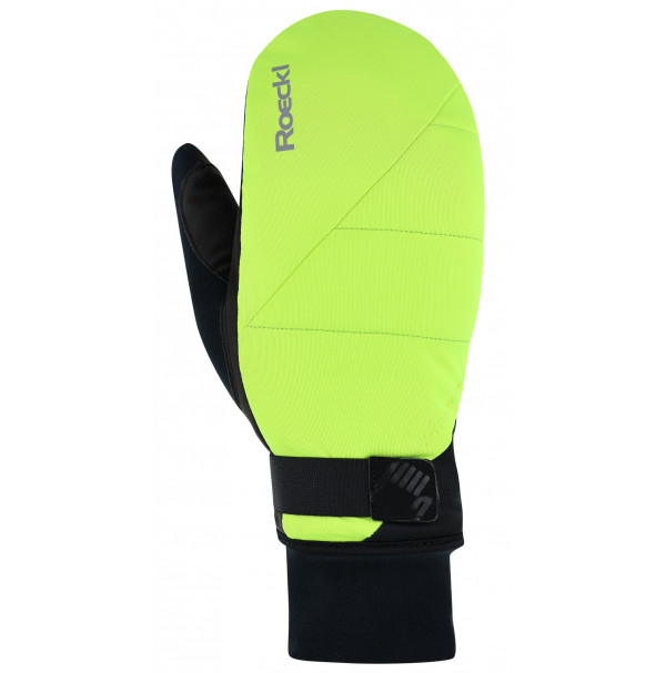 ROECKL Zimné outdoor rukavice Tulfes Mitten fluo žltá