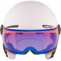 ALPINA Juniorská lyžiarska prilba ZUPO VISOR Q-LITE  ružová matná