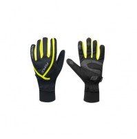 FORCE zimné rukavice ULTRA TECH, čierno-žlté