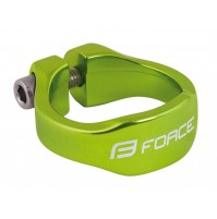 FORCE objímka sedlovky na inbus 31,8mm Al, zelená