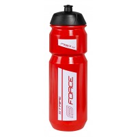 FORCE fľaša STRIPE 0,75 l, červeno-biela