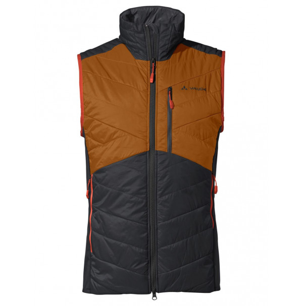 Vaude zateplená vesta Sesvenna IV, pánska, silt brown