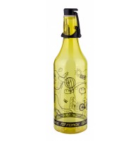 FORCE fľaša FLASK turist 0,5 l, transparentná žltá