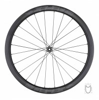 FORCE koleso zadné cestné F. TEAM SP KARBON DISC 40 plášťové
