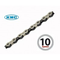 KMC Reťaz X 10 strieborno-čierna 116 článkov, X-10-93 6,6 m, 30 rýchlostí