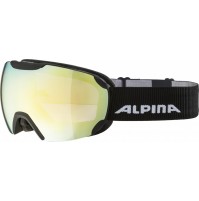 Lyžiarske okuliare Alpina Pheos QHM čierne matné, QHM gold sph 