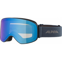 ALPINA Lyžiarske okuliare LADIS čierno-modré Q-LITE modré