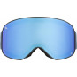 ALPINA Lyžiarske okuliare LADIS čierno-modré Q-LITE modré