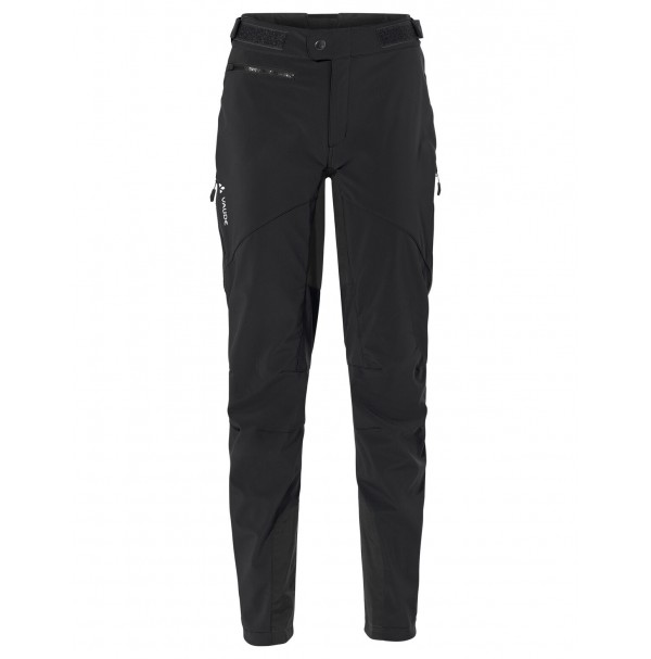 Vaude cyklistické nohavice Qimsa Softshell II, dámske, black/black