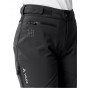 Vaude cyklistické nohavice Qimsa Softshell II, dámske, black/black