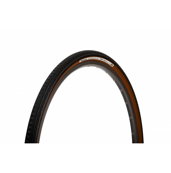 PANARACER Plášť Gravelking SS+, kevlar. pätka, čierno-hnedý