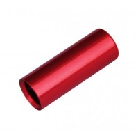 MAX1 Koncovka bowdenu CNC Alu, 4mm, červená - 100ks balenie 100 ks