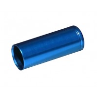 MAX1 Koncovka bowdenu CNC Alu, 5mm, utesnená modrá - 100ks balenie 100 ks